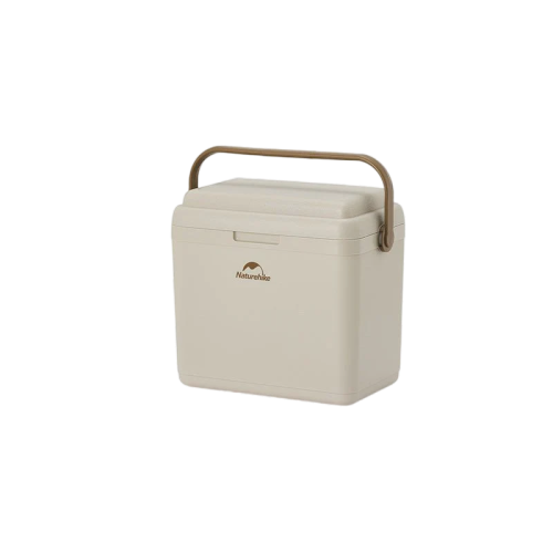 Naturehike Lamando 24H Outdoor Antibacterial Cooler Box - Beige Grey