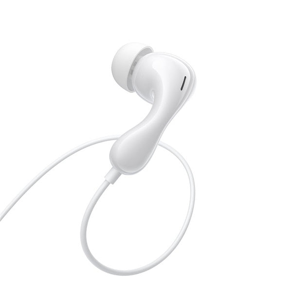 Baseus Encok CZ20 Wired Earphones - Moon White