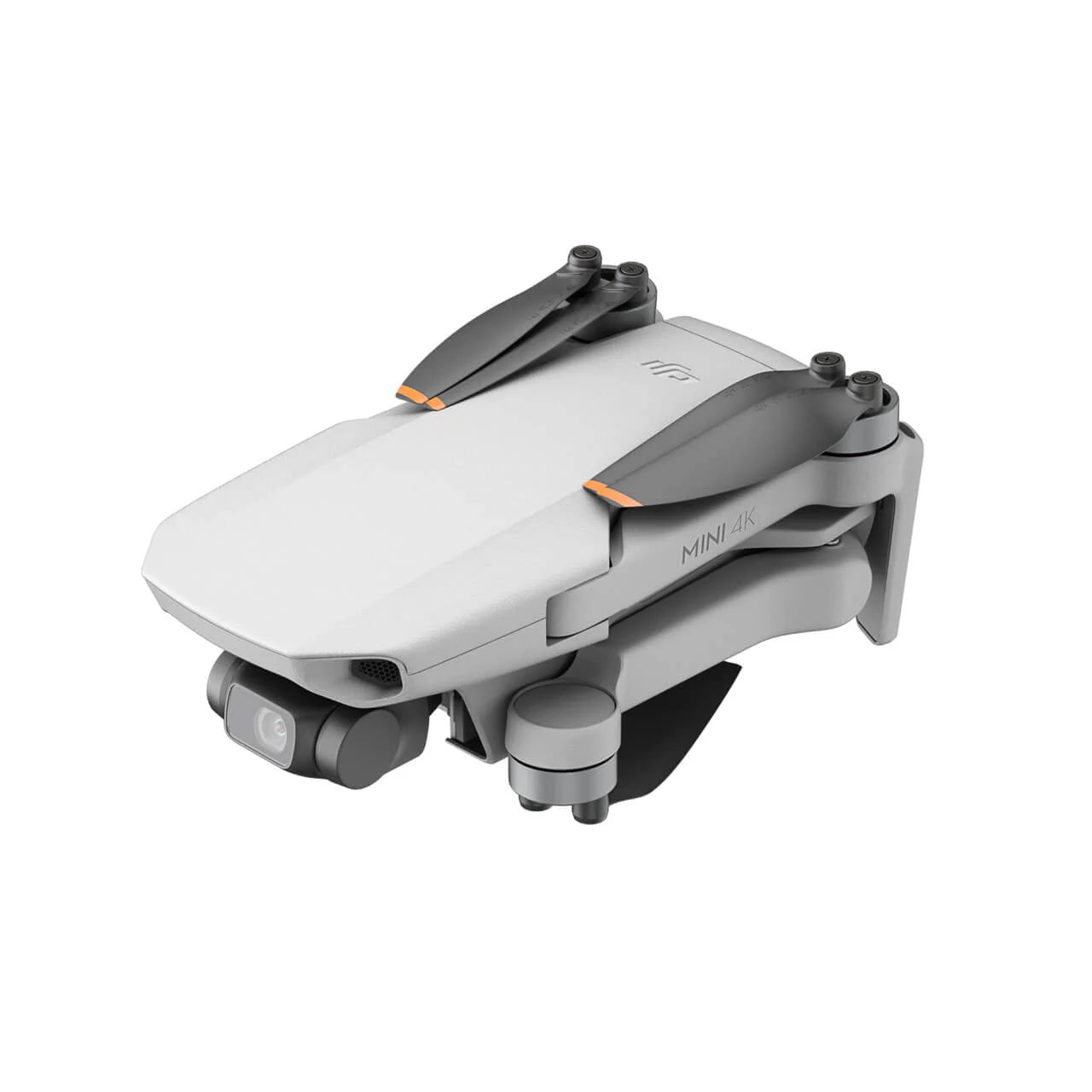 White and gray drone with 'MINI' branding on a white background