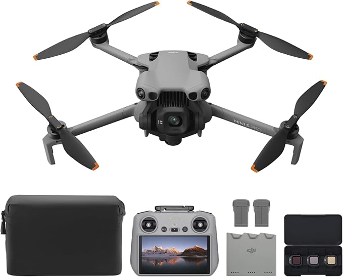 DJI Mavic Pro drone with accessories on a white background