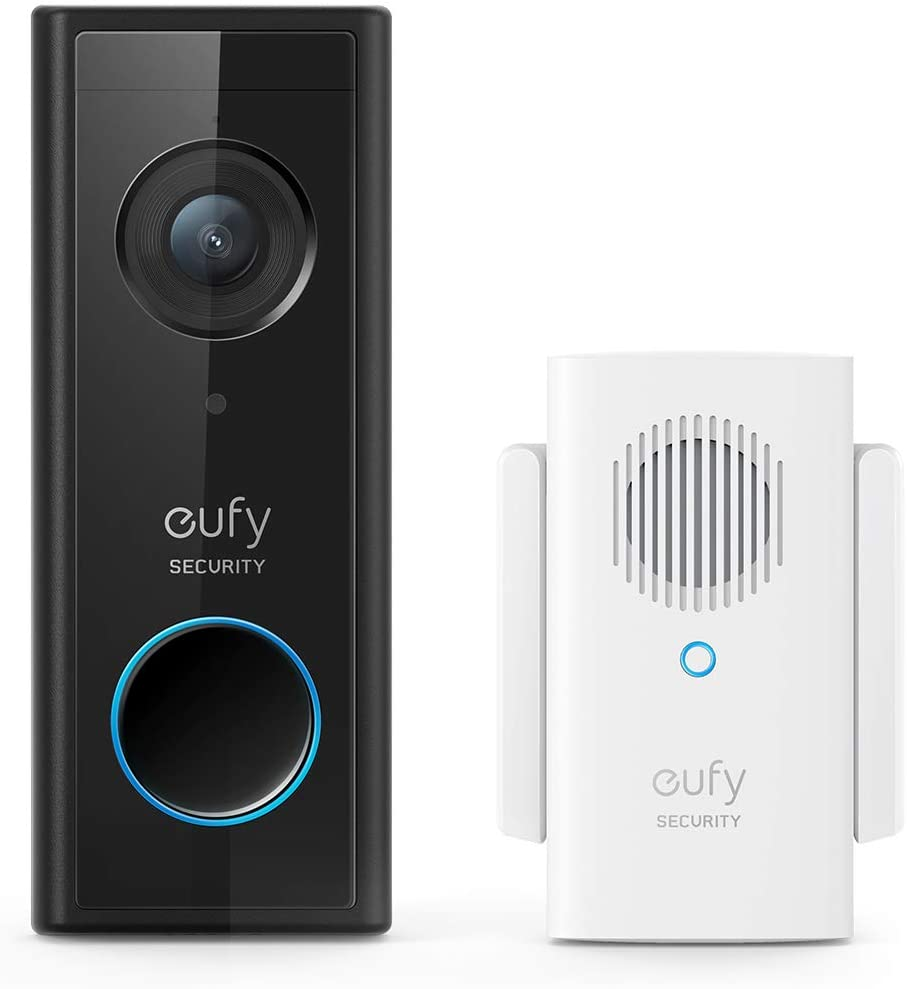 Eufy Video Doorbell 1080p (Battery-Powered) -Black