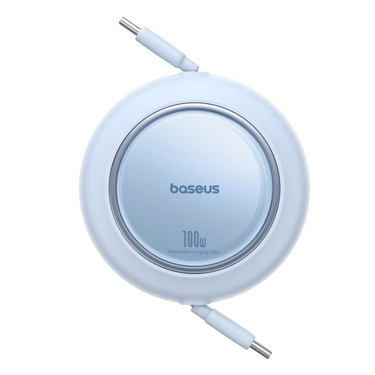 Baseus wireless charger with cable on a white background