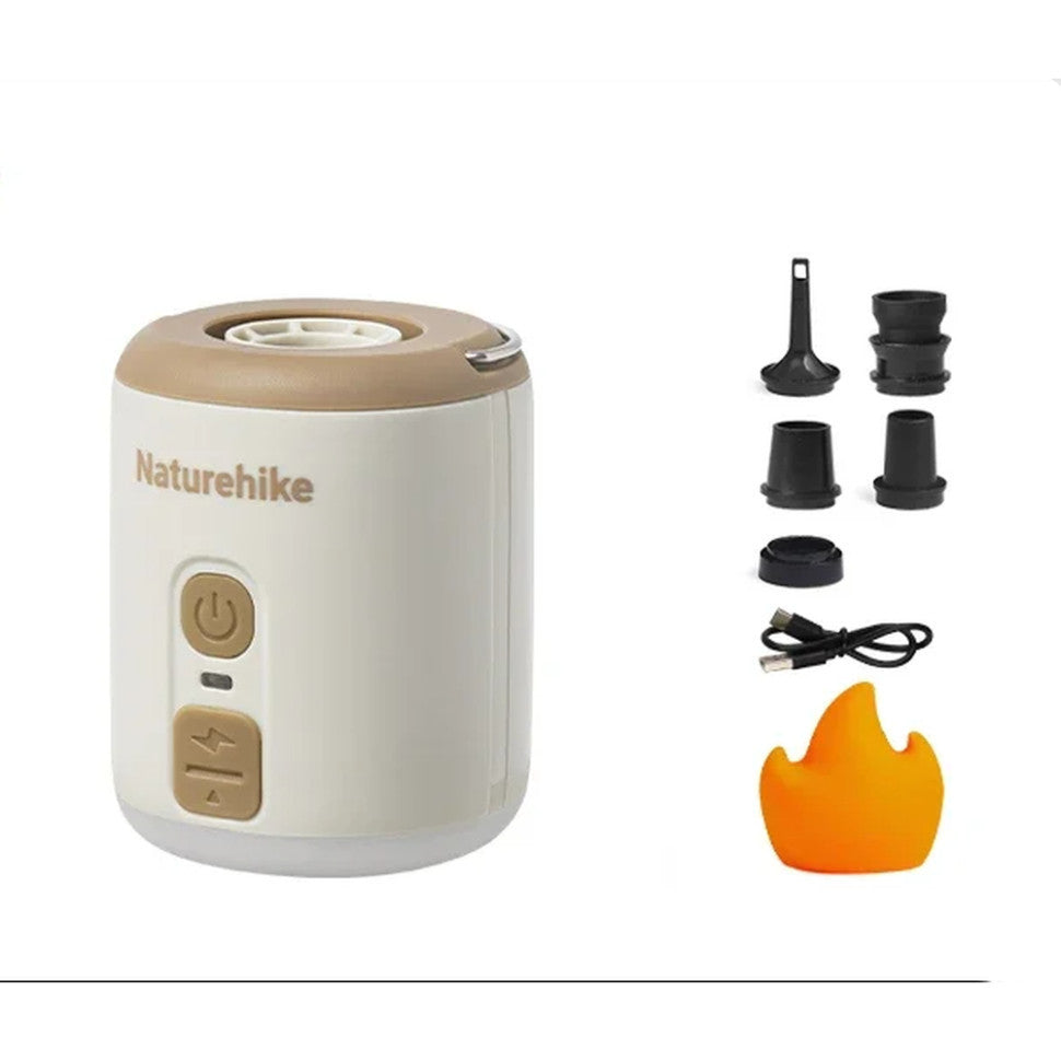 Naturehike portable stove with accessories on a white background