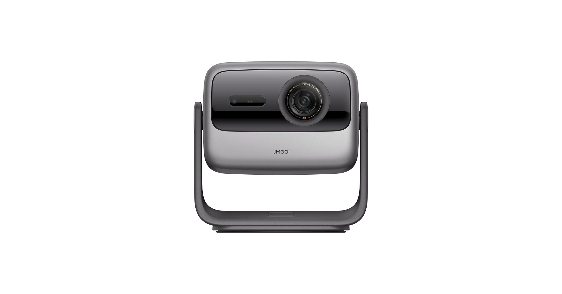 Webcam with a brand logo on a white background
