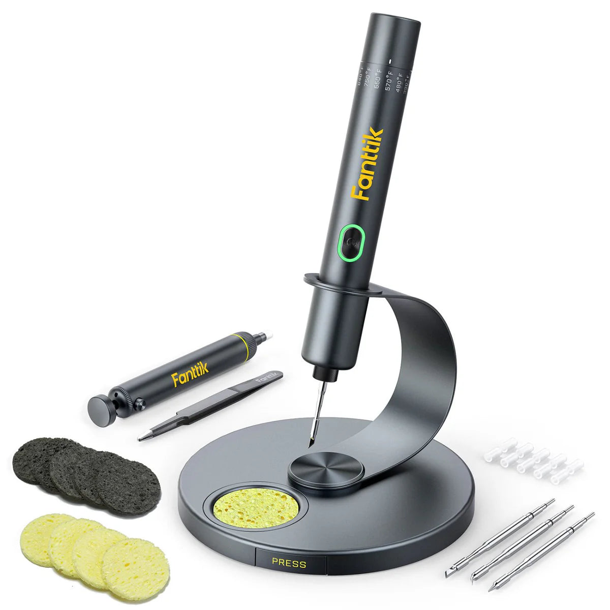 Fanttik T1 Max Soldering Iron Kit - Black