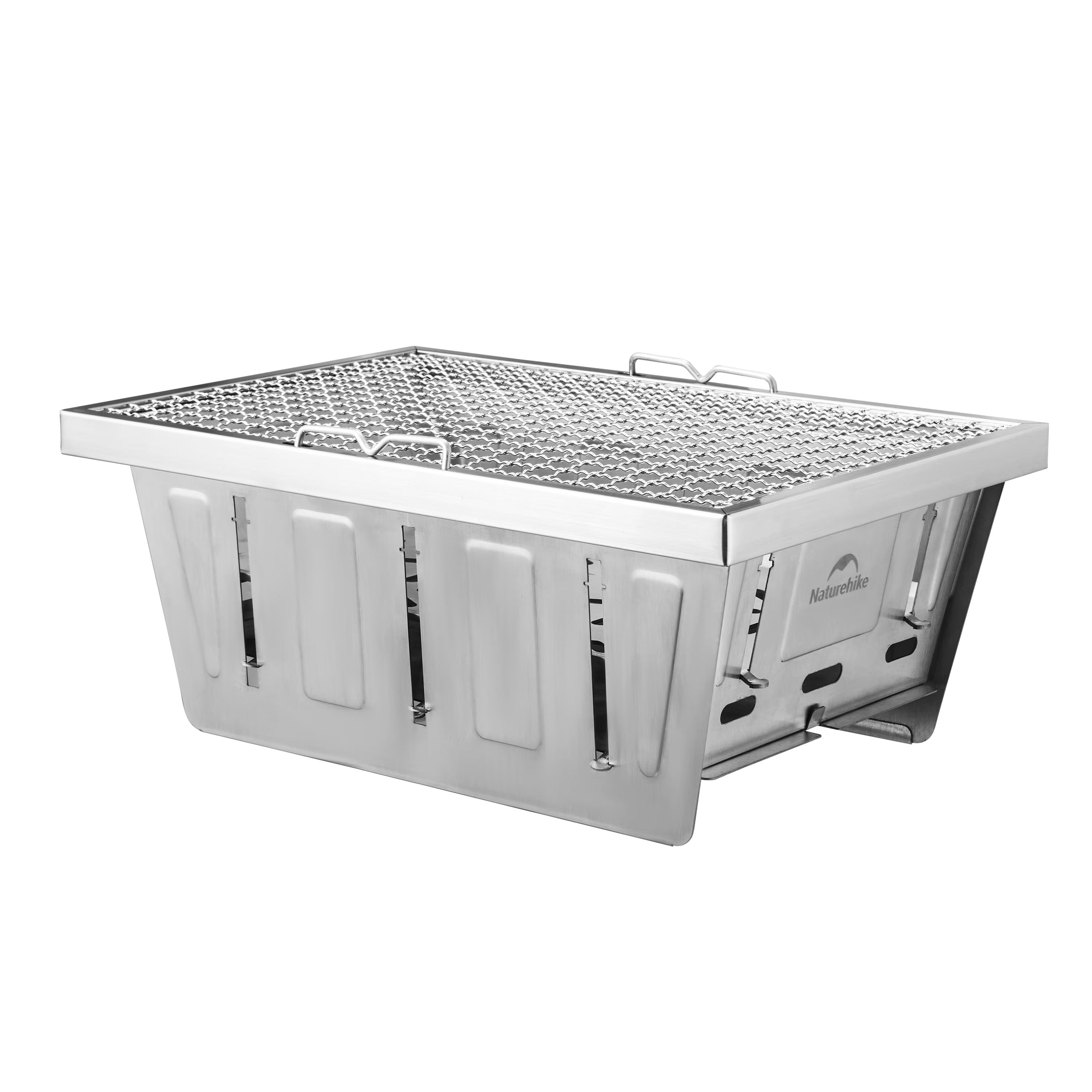Naturehike Stainless Steel Folding Grill - Stainless Steel