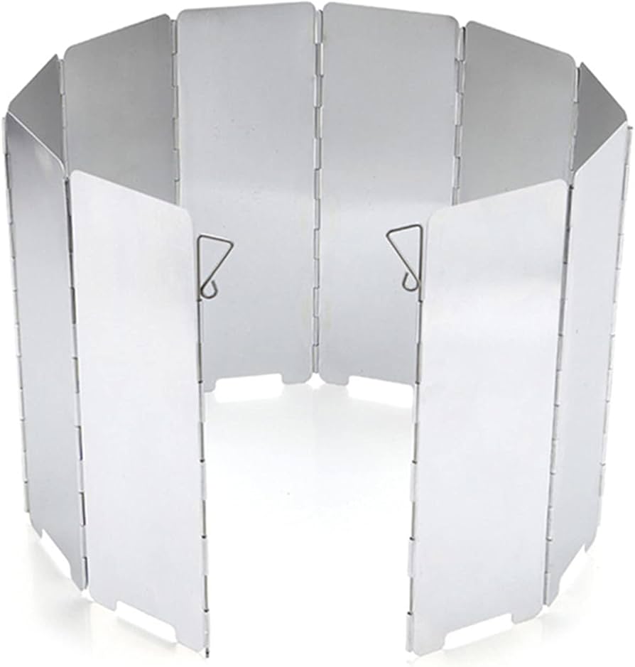 Foldable white screen with metal frame on a white background