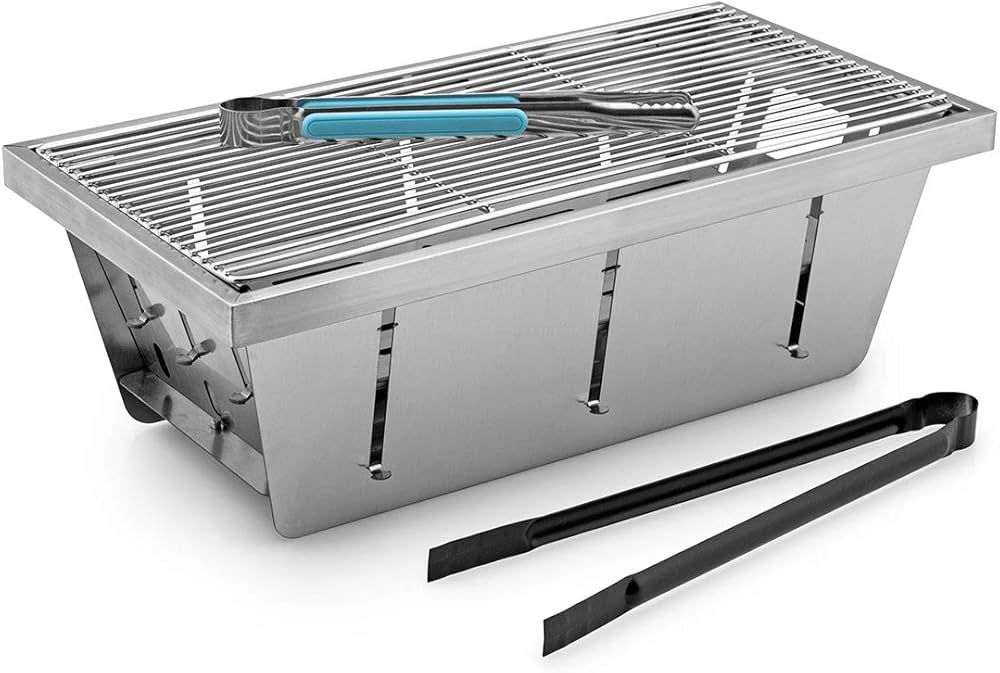 Naturehike Stainless Steel Folding Grill - Stainless Steel