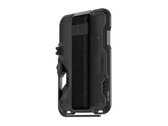 AULUMU G03 Multi-Tool Magnetic Metal Wallet Frosted Cover - Black