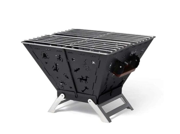 Naturehike Totem Folding Fire Pit - Black (30*30*23)
