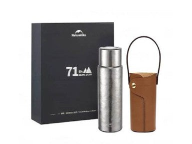Naturehike Peak Titanium Thermos Cup - Silver (600ml)