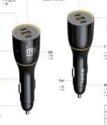 170W Car Charger