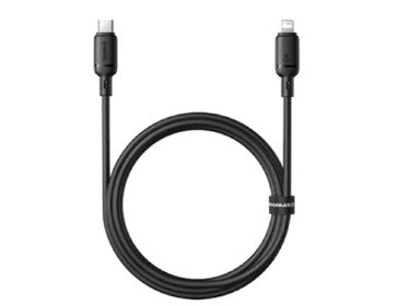Baseus Silky Series Fast Charging Cable USB-C to iP 20W 1m - Cluster Black