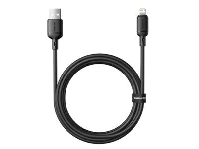 Baseus Silky Fast Charging Cable USB-A to iP 2m - Cluster Black