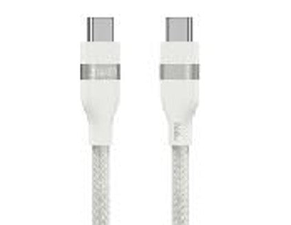 Anker USB-C to USB-C Cable 240W (Upcycled-Braided) (0.9m/3ft) -White
