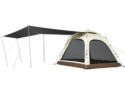 Naturehike Ango Automatic Tent - Khaki - Brown (240*240*175)