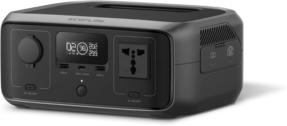EcoFlow RIVER 3 (10msUPS) Portable Power Station (245Wh / 300W) Surge 600W