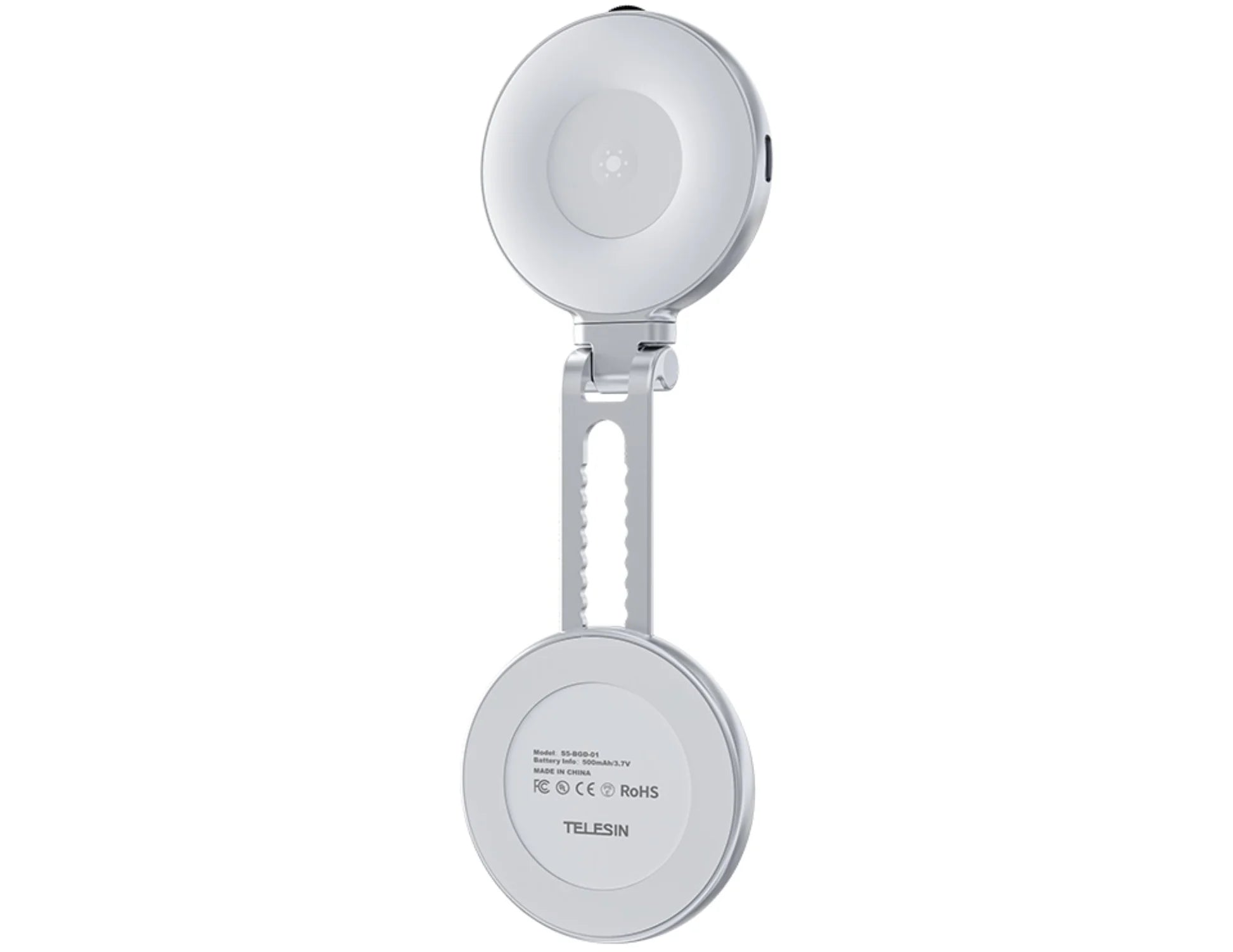 Telesin magnifying glass with stand on a white background