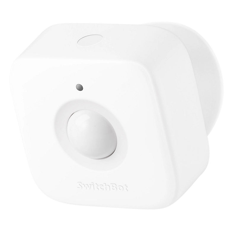 White SwitchBot device on a white background