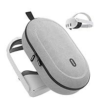 Gray wireless charging pad with a small white device on a white background