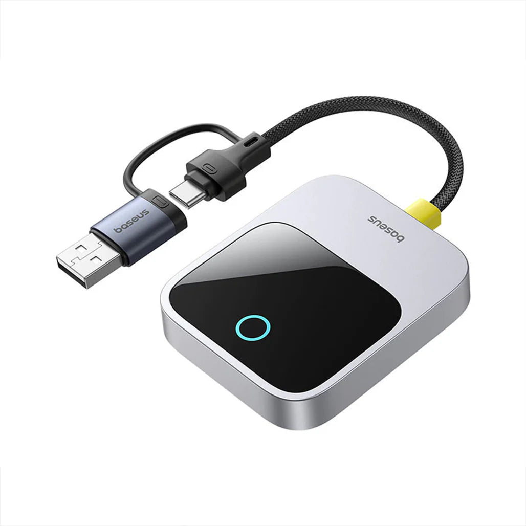 Baseus PrimeTrip Safe Journey Wireless CarPlay Adapter - Space Grey