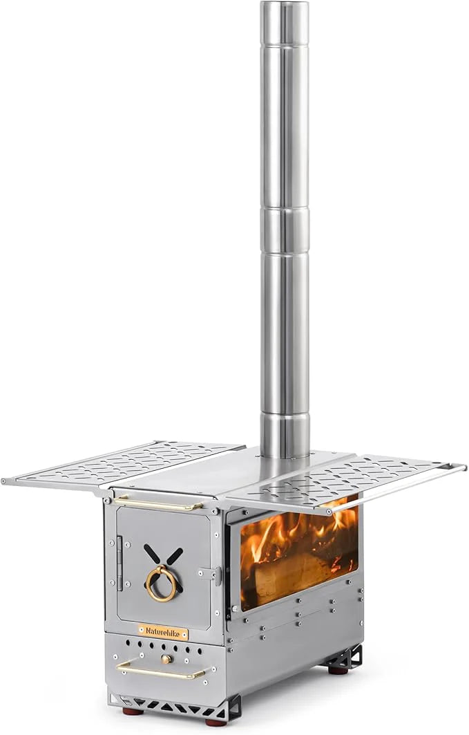 Naturehike Arctic Explorer Desktop Wood Stove - Silver
