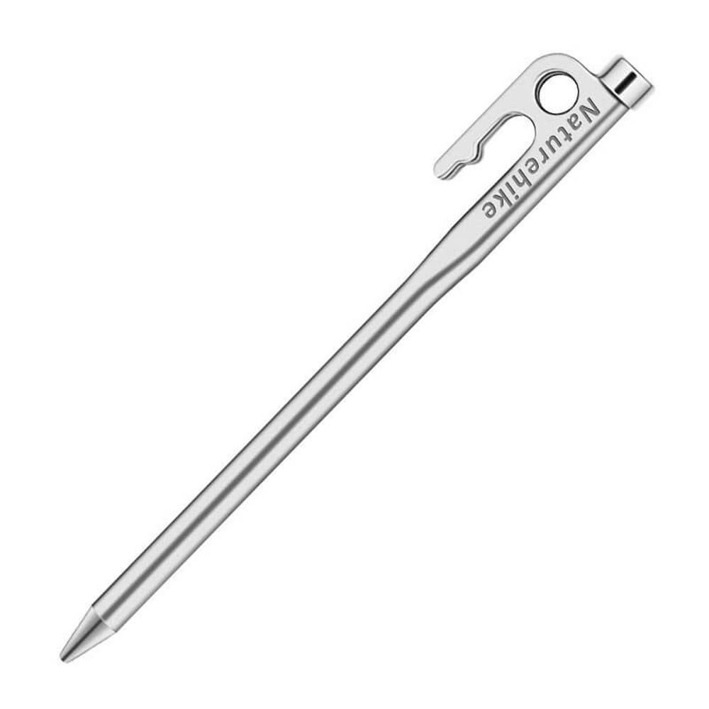 Metallic pen with 'Naturlichke' branding on a white background